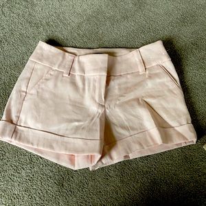 Pale pink Express shorts size 4